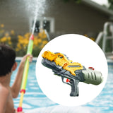 Maxbell Water Toy 500ml Water Tank Portable for Summer Pool Party Yellow Dinosaur