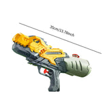 Maxbell Water Toy 500ml Water Tank Portable for Summer Pool Party Yellow Dinosaur