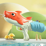 Maxbell Water Toy 500ml Water Tank Portable for Summer Pool Party Orange Shark