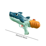 Maxbell Water Toy 500ml Water Tank Portable for Summer Pool Party Blue Shark