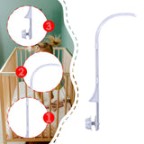 Maxbell Baby Crib Mobile Bed Bell Holder Infant Bed Decoration Hanging Mobile Hanger