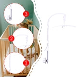Maxbell Baby Crib Mobile Bed Bell Holder DIY Toy Decoration Attachment Mobile Hanger