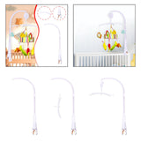 Maxbell Child Crib Mobile Bed Bell Holder for Bedroom Ornament Educational Toy