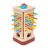 Maxbell Colourful Sticks Dice Game Travel Game Wooden Board Party Supplies Gift