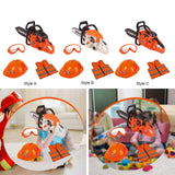 Maxbell Toy Chainsaw for Kids with Worker Vest Educational Toy Outdoor Gardening Toy Style A