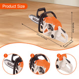 Maxbell Toy Chainsaw for Kids with Worker Vest Educational Toy Outdoor Gardening Toy Style B