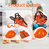 Maxbell Toy Chainsaw for Kids with Worker Vest Educational Toy Outdoor Gardening Toy Style C
