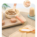 Maxbell Play Kitchen for Kids Realistic Wooden Kitchen Toys for Preschool Boys Girls