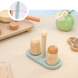 Maxbell Play Kitchen for Kids Realistic Wooden Kitchen Toys for Preschool Boys Girls