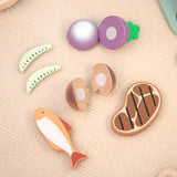 Maxbell Play Kitchen for Kids Realistic Wooden Kitchen Toys for Preschool Boys Girls