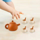 Maxbell Pretend Play Tea Set Toy Kitchen Playset for Children Ages 3 4 5 6 Years Old no tray