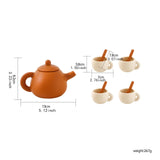 Maxbell Pretend Play Tea Set Toy Kitchen Playset for Children Ages 3 4 5 6 Years Old no tray