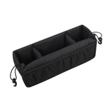 Maxbell Stroller Hanging Organizer Bag Lightweight for Shopping for Snacks Water Cup Black