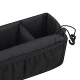 Maxbell Stroller Hanging Organizer Bag Lightweight for Shopping for Snacks Water Cup Black