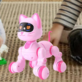 Maxbell Interactive Robotic Pet Kids Birthday Gift Interactive Robotic Toy Cat