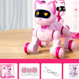 Maxbell Interactive Robotic Pet Kids Birthday Gift Interactive Robotic Toy Cat