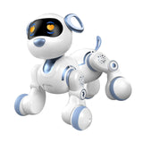 Maxbell Interactive Robotic Pet Kids Birthday Gift Interactive Robotic Toy White Dog