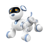 Maxbell Interactive Robotic Pet Kids Birthday Gift Interactive Robotic Toy White Dog