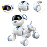 Maxbell Interactive Robotic Pet Kids Birthday Gift Interactive Robotic Toy White Dog