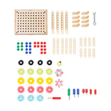 Maxbell Spinny Gears for 4-6 Years Old Educational Learning Toy Gears and Screws Set