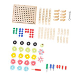 Maxbell Spinny Gears for 4-6 Years Old Educational Learning Toy Gears and Screws Set