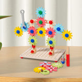 Maxbell Spinny Gears for 4-6 Years Old Educational Learning Toy Gears and Screws Set