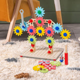 Maxbell Spinny Gears for 4-6 Years Old Educational Learning Toy Gears and Screws Set