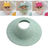 Maxbell Miniature Doll Hat Cute Soft Handmade Doll Accessories for Home Kids Blue