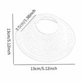 Maxbell Miniature Doll Hat Cute Soft Handmade Doll Accessories for Home Kids Yellow