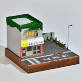 Maxbell 1:64 Diorama Garage Scene DIY tofu shop Diorama for Diecast Cars Layout