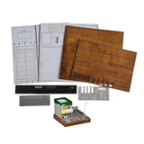 Maxbell 1:64 Diorama Garage Scene DIY tofu shop Diorama for Diecast Cars Layout