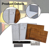 Maxbell 1:64 Diorama Garage Scene DIY tofu shop Diorama for Diecast Cars Layout