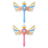 Maxbell Bubble Wand for Kids Supplies Portable Bubble Maker for Party Holiday Indoor Pink