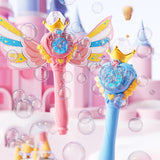 Maxbell Bubble Wand for Kids Supplies Portable Bubble Maker for Party Holiday Indoor Pink