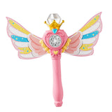 Maxbell Bubble Wand for Kids Supplies Portable Bubble Maker for Party Holiday Indoor Pink