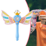 Maxbell Bubble Wand for Kids Supplies Portable Bubble Maker for Party Holiday Indoor Blue