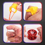 Maxbell Responsive Yoyo High Performance Premium Toy yo yo for Beginners   Red