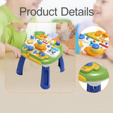 Maxbell Activity Table Cute Learn While Playing Hand Eye Coordination Fun Play Table