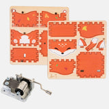 Maxbell Wooden Music Box Collectibles Musical Boxes for Birthday Festival Boys Girls Style A