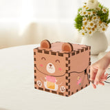Maxbell Wooden Music Box Collectibles Musical Boxes for Birthday Festival Boys Girls Style B