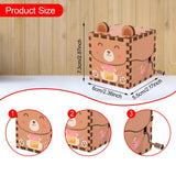 Maxbell Wooden Music Box Collectibles Musical Boxes for Birthday Festival Boys Girls Style B