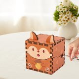 Maxbell Wooden Music Box Collectibles Musical Boxes for Birthday Festival Boys Girls Style E
