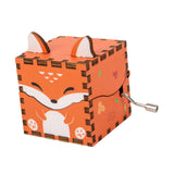 Maxbell Wooden Music Box Collectibles Musical Boxes for Birthday Festival Boys Girls Style F