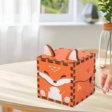 Maxbell Wooden Music Box Collectibles Musical Boxes for Birthday Festival Boys Girls Style F