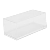 Maxbell Acrylic Display Case Storage for Collectibles Small Toys Mini Action Figures Clear Base