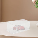 Maxbell Acrylic Display Case Storage for Collectibles Small Toys Mini Action Figures Clear Base