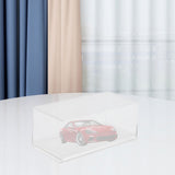 Maxbell Acrylic Display Case Storage for Collectibles Small Toys Mini Action Figures Clear Base