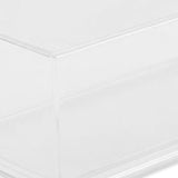 Maxbell Acrylic Display Case Storage for Collectibles Small Toys Mini Action Figures Clear Base