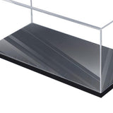 Maxbell Acrylic Display Case Storage for Collectibles Small Toys Mini Action Figures Black Base