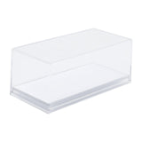 Maxbell Acrylic Display Case Storage for Collectibles Small Toys Mini Action Figures White Base